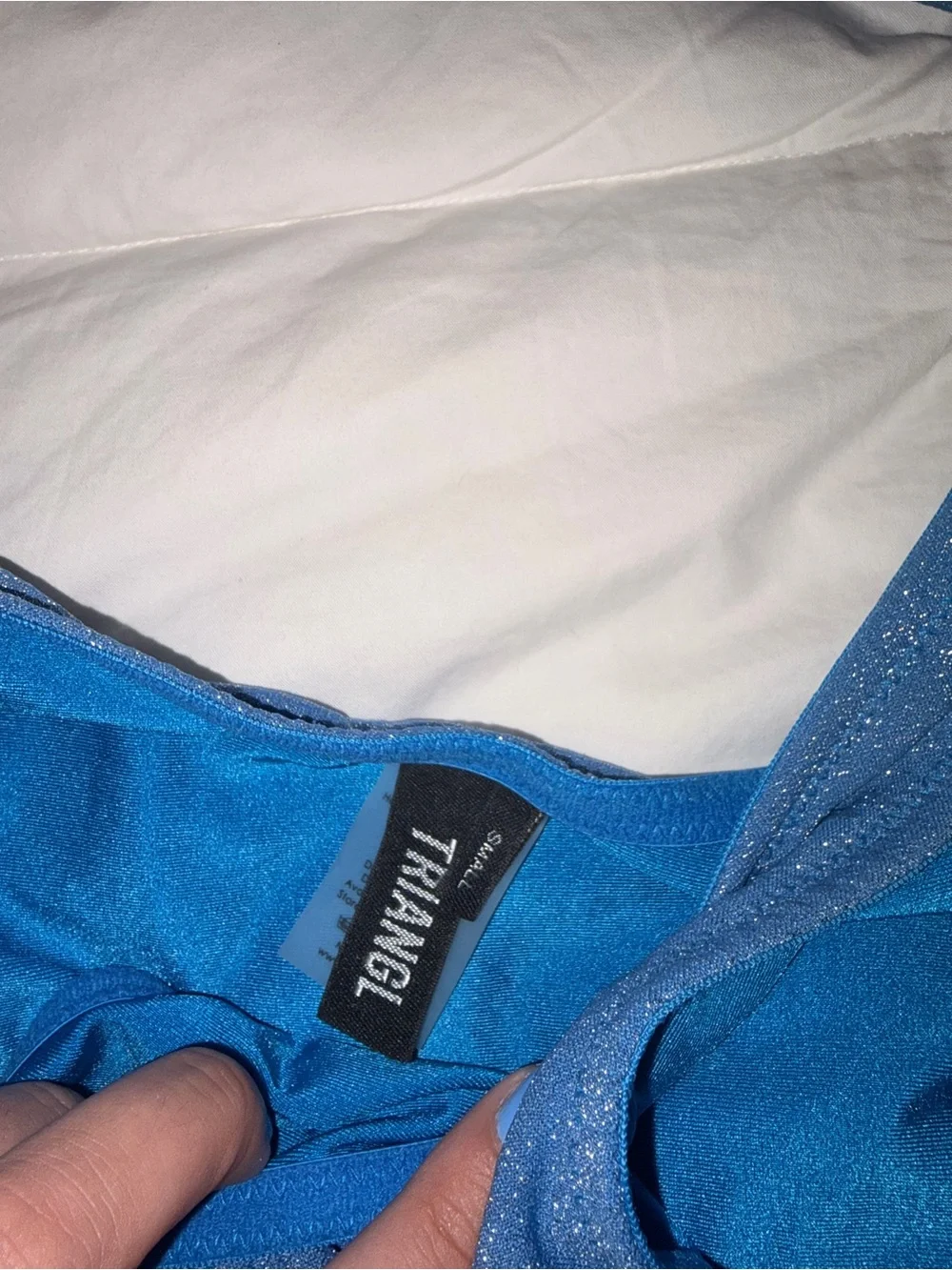 triangl swimwear vibrant blue